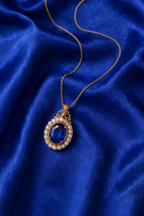 Collier Saphir Dupont